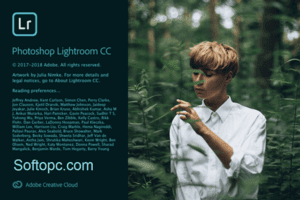Adobe Photoshop Lightroom CC 2019 Spash Screen