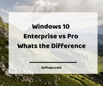 download vs enterprise vs professional