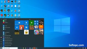 Windows 10 Pro interface