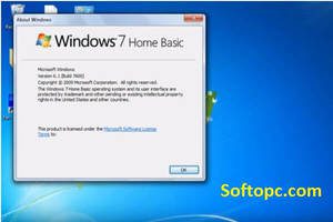 Windows 7 Home Basic Screen