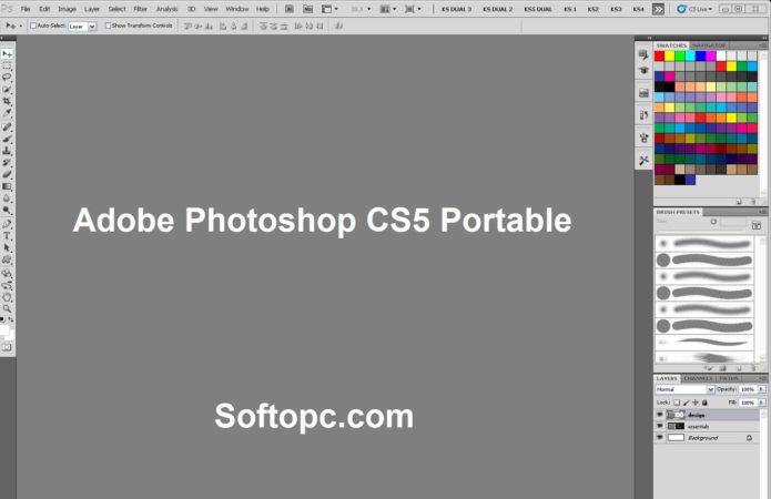 photoshop cs5 extended portable free download