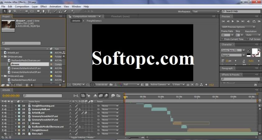 after effects portable cs4 download