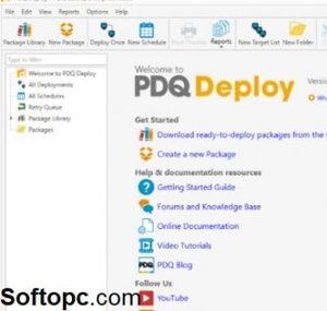 PDQ Deploy 19 interface