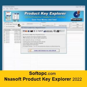 Nsasoft Product Key Explorer 2022
