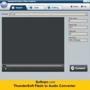 ThunderSoft Flash to Audio Converter
