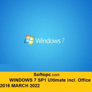 WINDOWS 7 SP1 Ultimate incl. Office 2016 MARCH 2022
