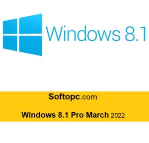 Windows 8.1 Pro March 2022